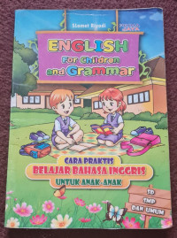 Image of English for Children and Grammar