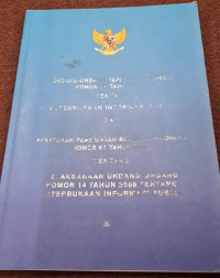 Image of Peraturan Pemerintah RI Nomor 61 Tahun 2010