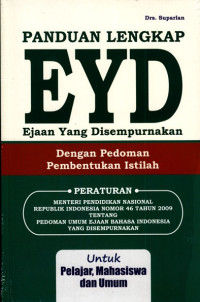 Image of Panduan Lengkap EYD denga Pedoman Pembentukan Istilah